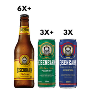 Kit de Cervejas EISENBAHN Diversas - 12 Unidades