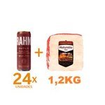 Kit 24 Brahmas Duplo Malte + ContrafilÃ© Maturatta Friboi 1,2kg