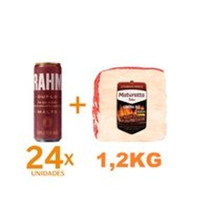 Kit 24 Brahmas Duplo Malte + ContrafilÃ© Maturatta Friboi 1,2kg