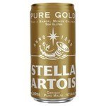 Cerveja Puro Malte Pure Gold sem GlÃºten Stella Artois Lata 269ml