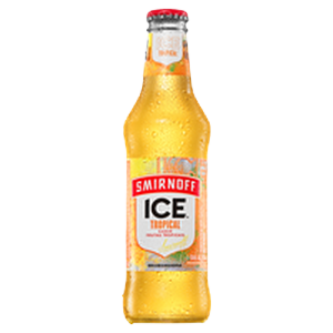 Bebida Mista AlcoÃ³lica Gaseificada Tropical Smirnoff Ice Garrafa 275ml