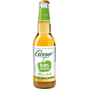 Bebida Gaseificada Cereser MaÃ§Ã£ Verde Sem Ãlcool 275ml