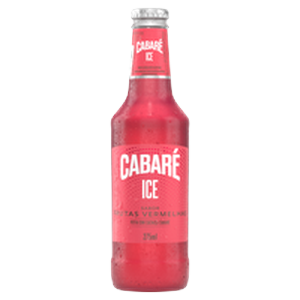 Bebida Mista AlcoÃ³lica Gaseificada Frutas Vermelhas CabarÃ© Ice Garrafa 275ml