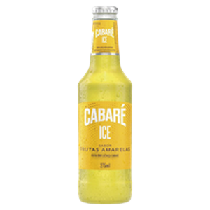Bebida Mista AlcoÃ³lica Gaseificada Frutas Amarelas CabarÃ© Ice Garrafa 275ml