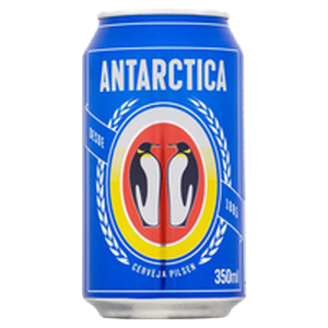 Cerveja Pilsen Antarctica Lata 350ml