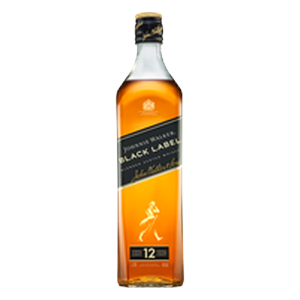 Whisky EscocÃªs Blended Black Label Johnnie Walker Garrafa 1l