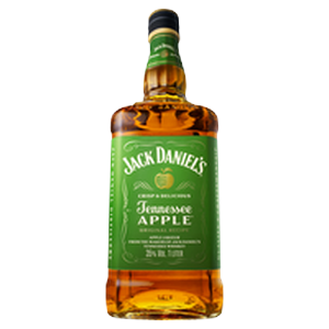 Licor Fino de Whisky Apple Jack Daniels Garrafa 1l