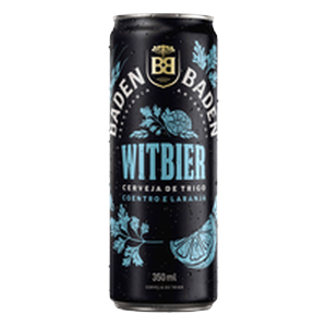 Cerveja Witbier Coentro e Laranja Baden Baden Lata 350ml