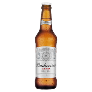 Cerveja Zero Ãlcool Budweiser Garrafa 330ml