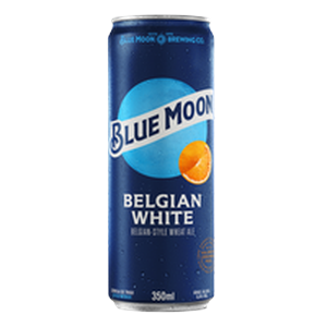 Cerveja Belgian White Ale Blue Moon Lata 350ml