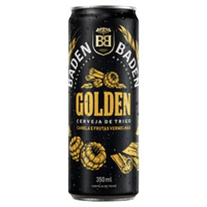 Cerveja Golden Ale Canela e Frutas Vermelhas Baden Baden Lata 350ml