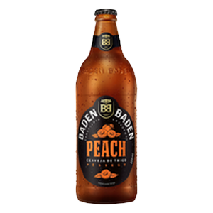 Cerveja de Trigo Peach Baden Baden 600ml