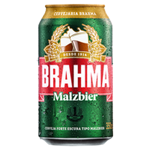 Cerveja Malzbier Brahma Lata 350ml
