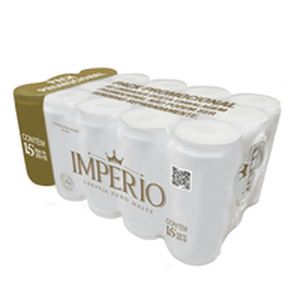Pack Cerveja ImpÃ©rio Pilsen Lata 269ML com 15 Unidades