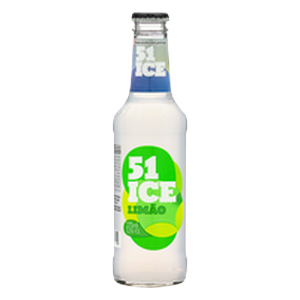 Bebida Mista AlcoÃ³lica Gaseificada LimÃ£o 51 Ice Garrafa 275ml
