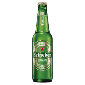 Cerveja Lager Puro Malte sem GlÃºten Heineken Ultimate Garrafa 330ml