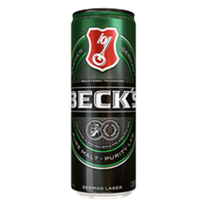 Cerveja German Lager Puro Malte Becks Lata 350ml