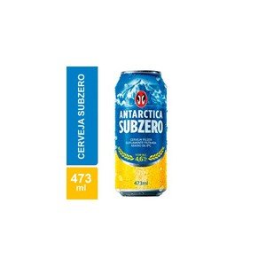 Cerveja Antarctica Pilsen Subzero LatÃ£o 473ml