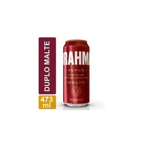 Cerveja Brahma Pilsner Duplo Malte Lata 473ml